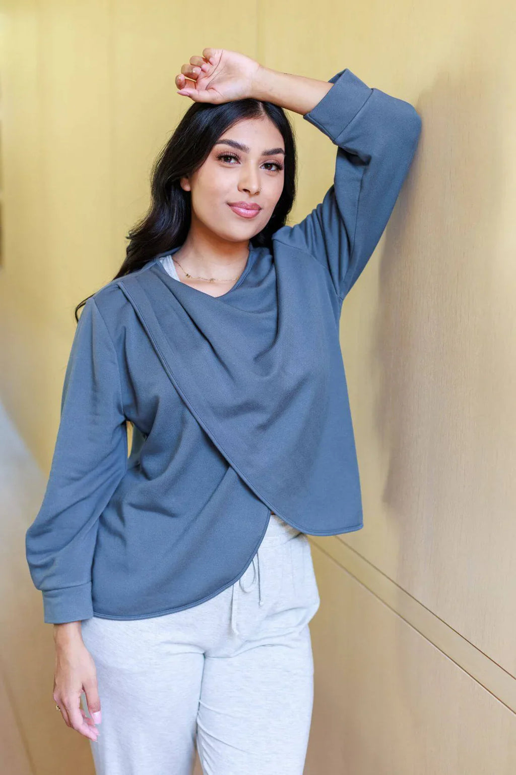 Simple Wishes Carlotta Fleece Nursing Top