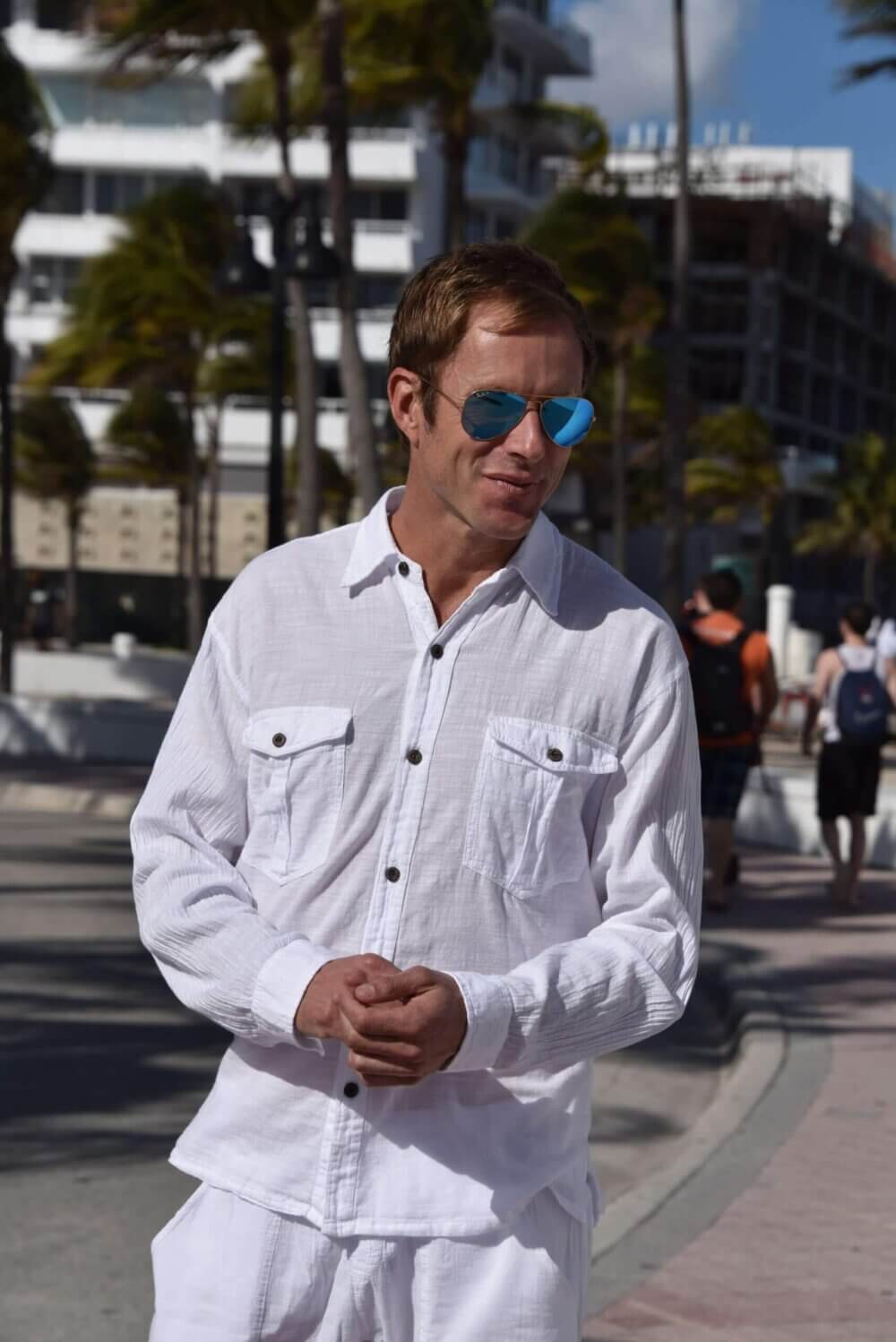 Cotton Natural Men's Atlantic Shirt