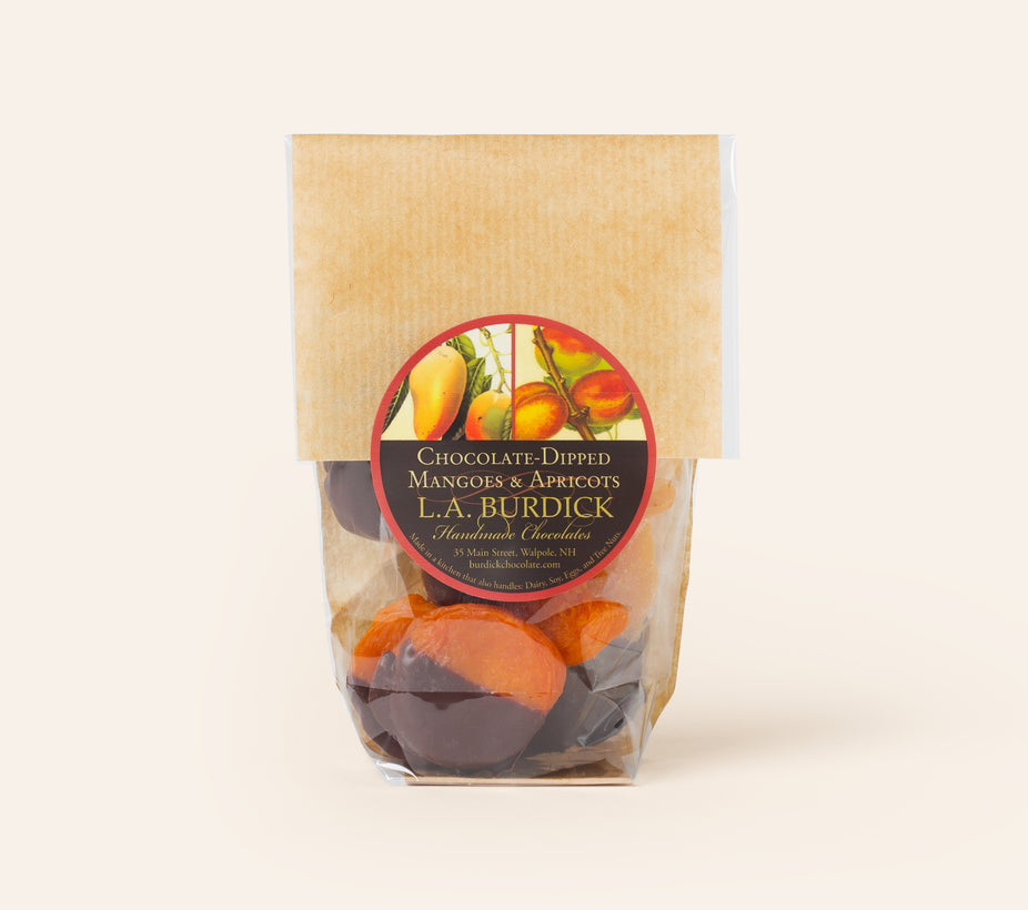 L.A. Burdick Chocolates Chocolate-Dipped Mangoes & Apricots