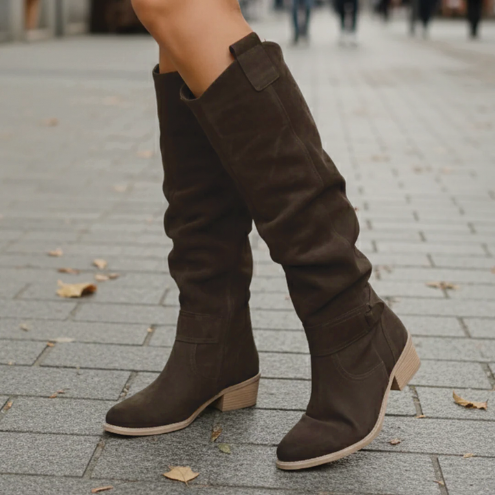 Harper & Lane Sadie - Suede Knee Boots 1