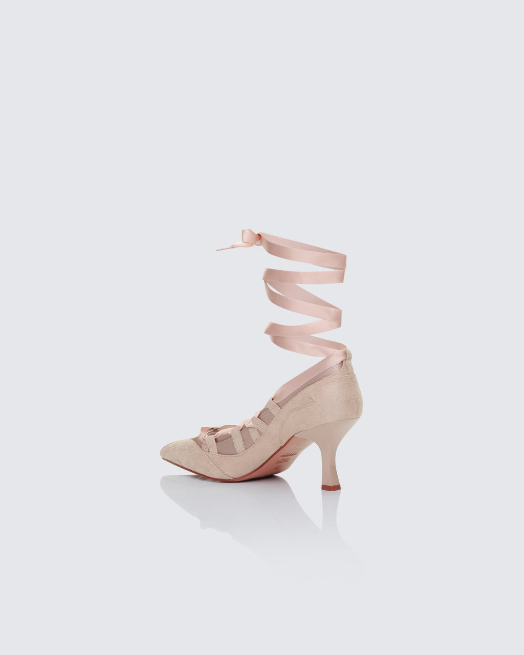 Finesse Dahlia Lace up Ballet Pump