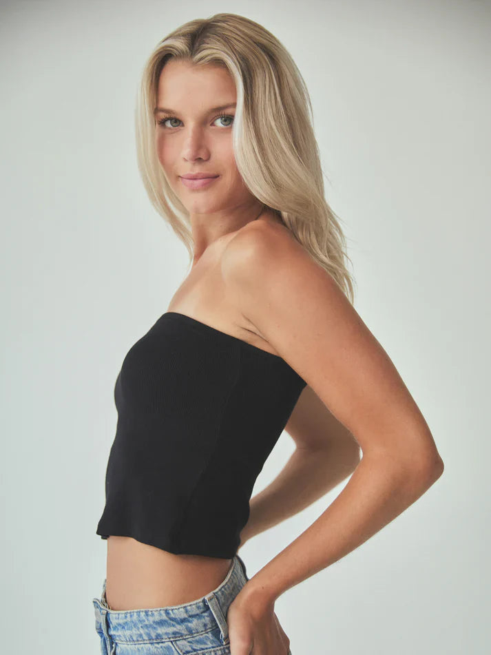 Klassy Ribbed Tube Top Brami