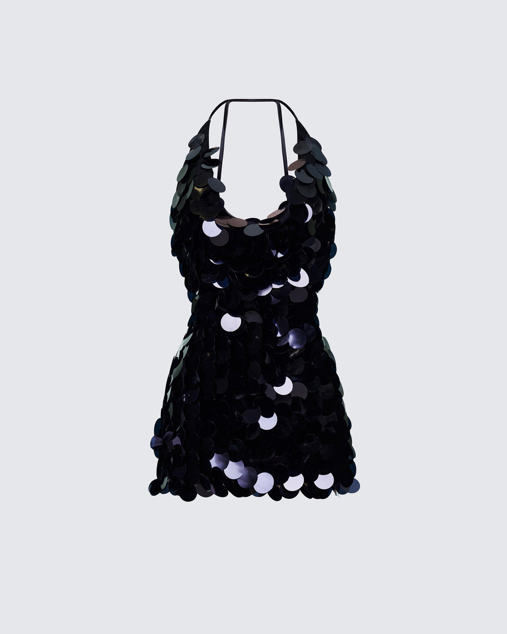 Finesse Deanah Disc Sequin Mini Dress