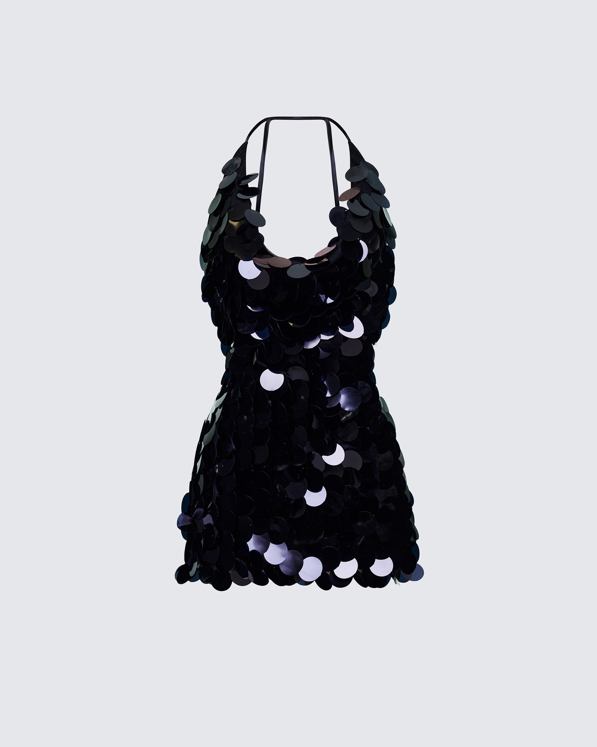Finesse Deanah Disc Sequin Mini Dress
