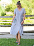 April Cornell Sedona Dress - Grey