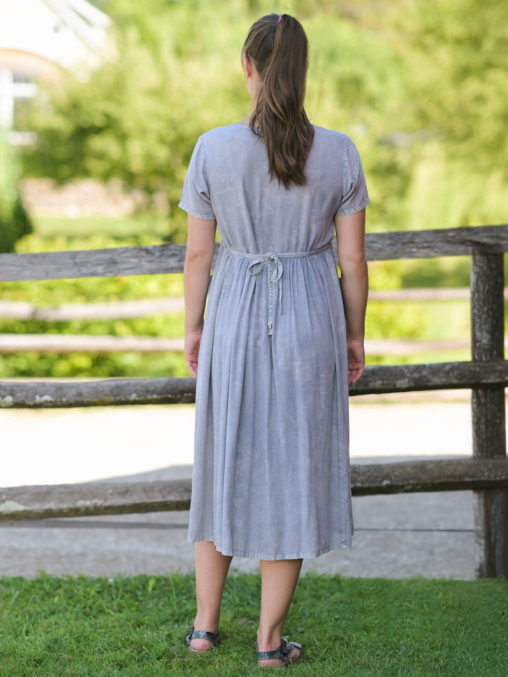 April Cornell Sedona Dress - Grey