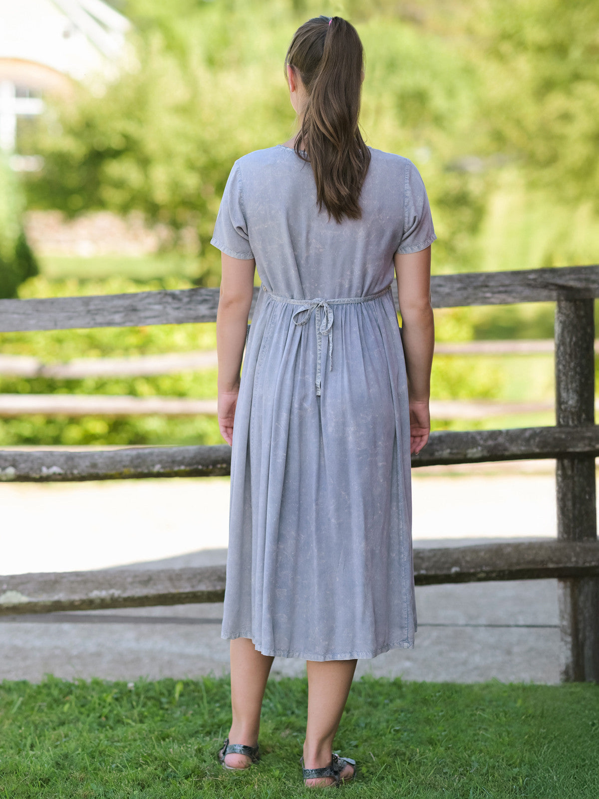 April Cornell Sedona Dress - Grey