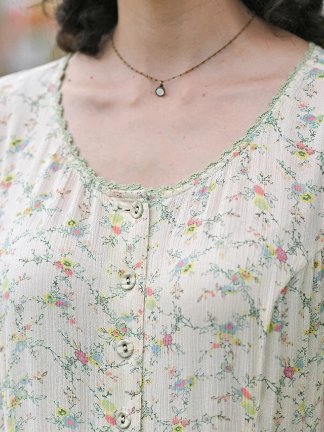 April Cornell Samantha Classic Dress - Cream
