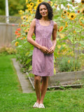 April Cornell Adelina Short Dress - Amethyst