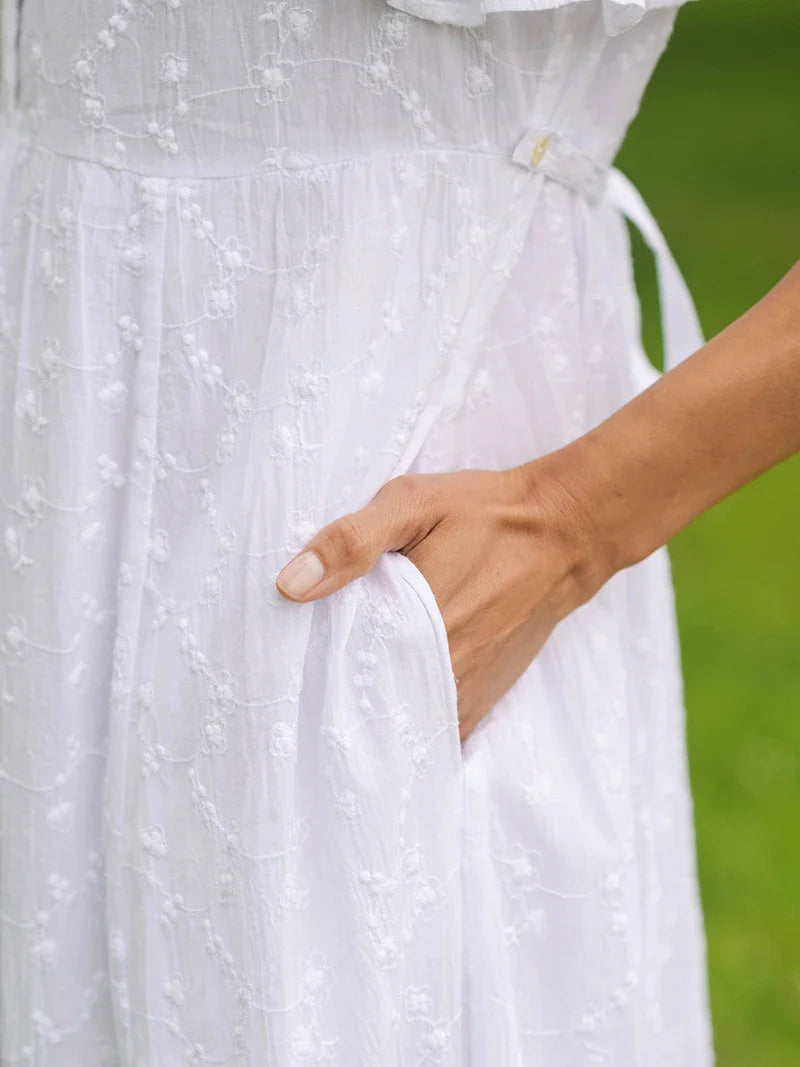 April Cornell Maldives Dress - White