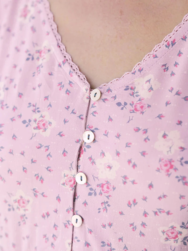 April Cornell Ambrosia Prairie Dress - Lavender