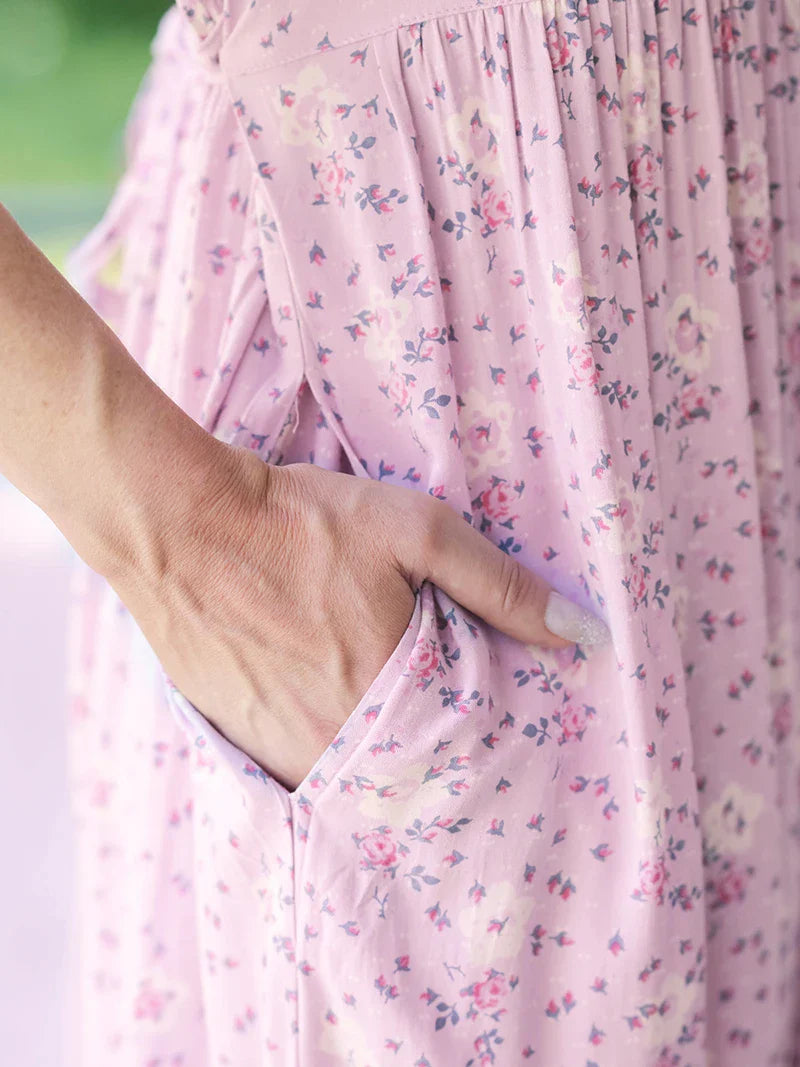 April Cornell Ambrosia Prairie Dress - Lavender