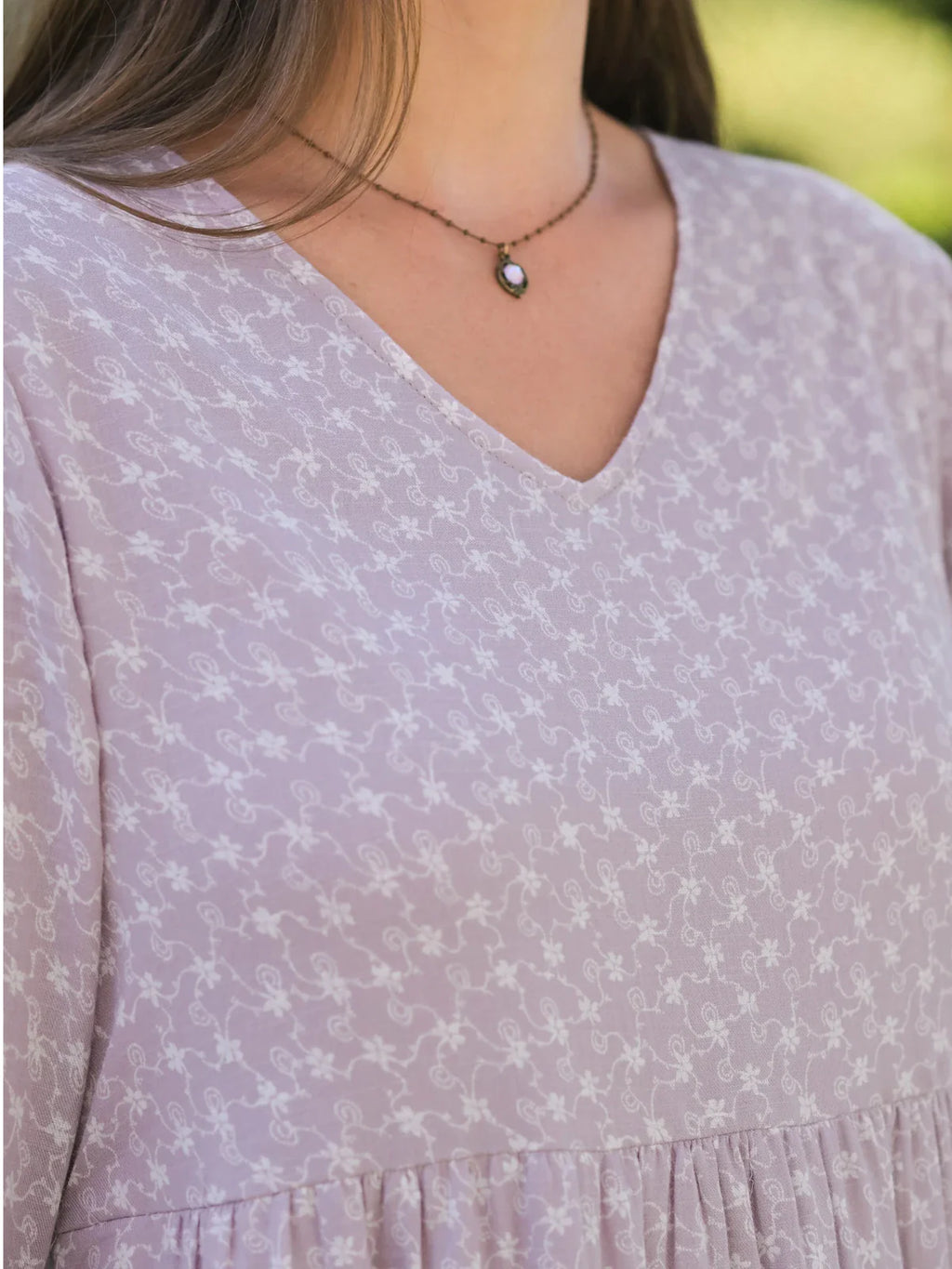April Cornell Willa Rose Dress - Amethyst