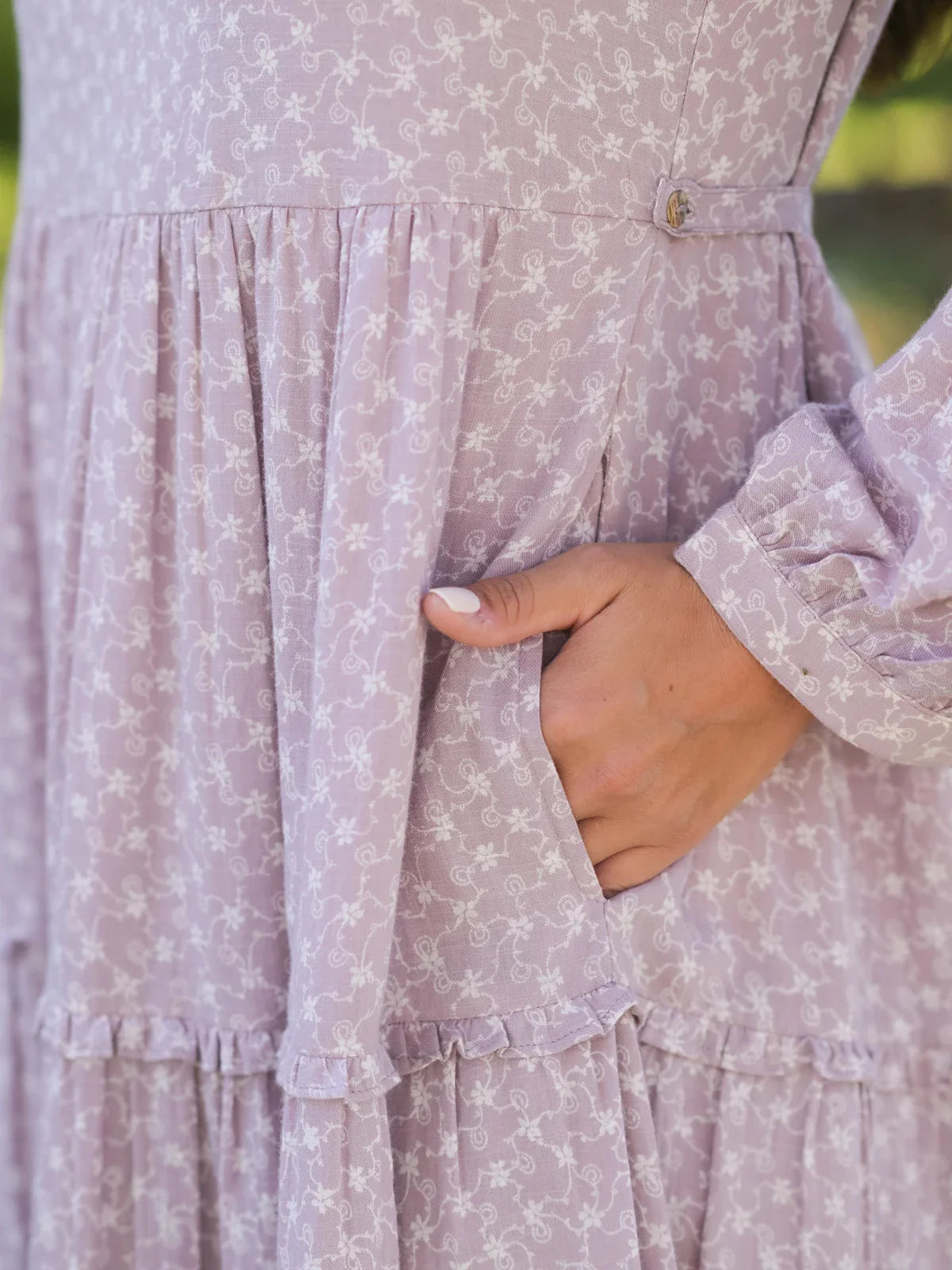 April Cornell Willa Rose Dress - Amethyst