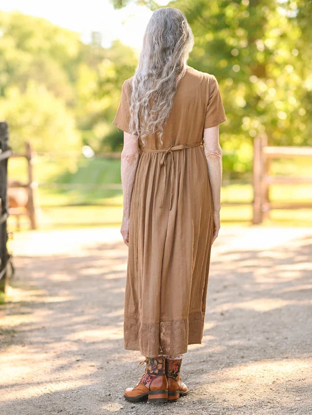 April Cornell Love Note Dress - Mocha