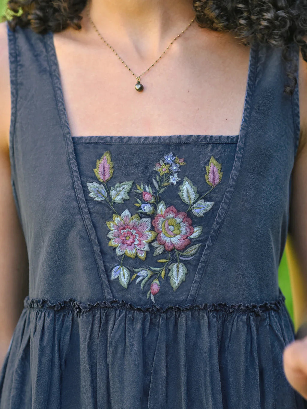 April Cornell Summer Hour Dress - Sunwashed Navy