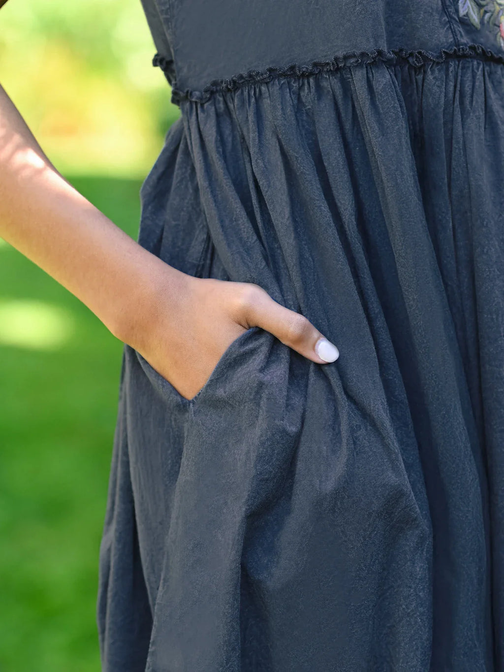 April Cornell Summer Hour Dress - Sunwashed Navy