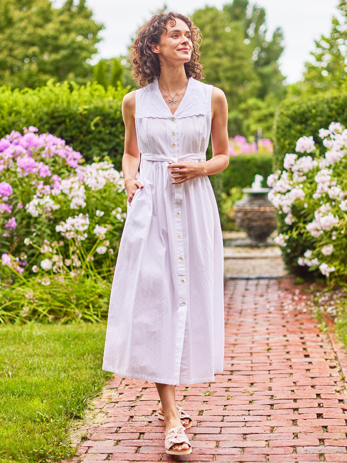 April Cornell Yesterday Dress - White