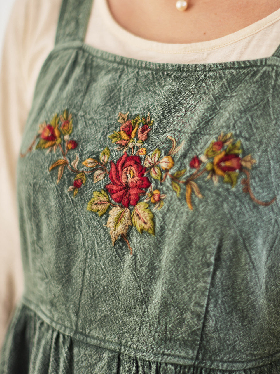 April Cornell Charlie Pinafore Dress