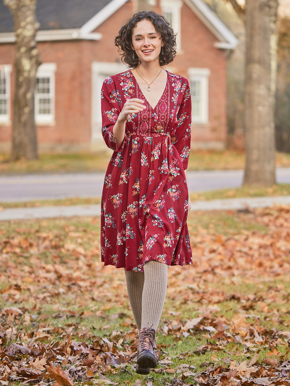 April Cornell Lavinia Short Dress