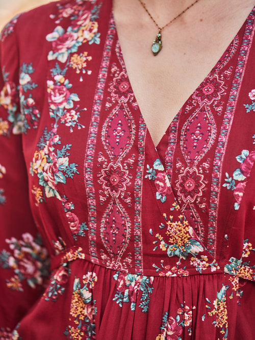 April Cornell Lavinia Short Dress