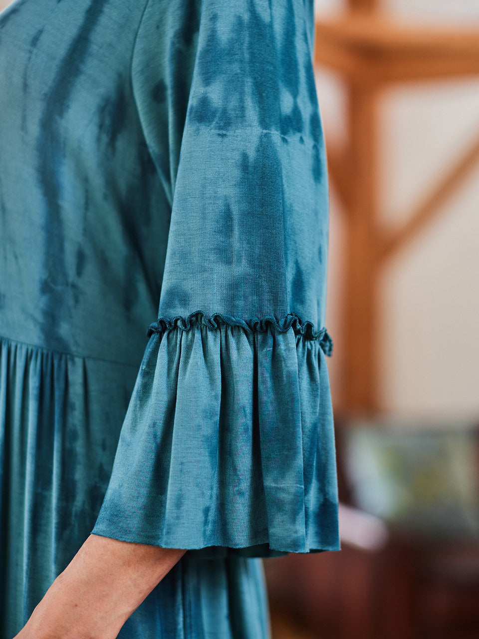 April Cornell Joni Jersey Dress - Teal