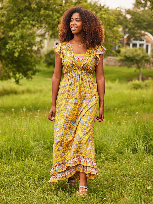 April Cornell Alouette Hostess Dress