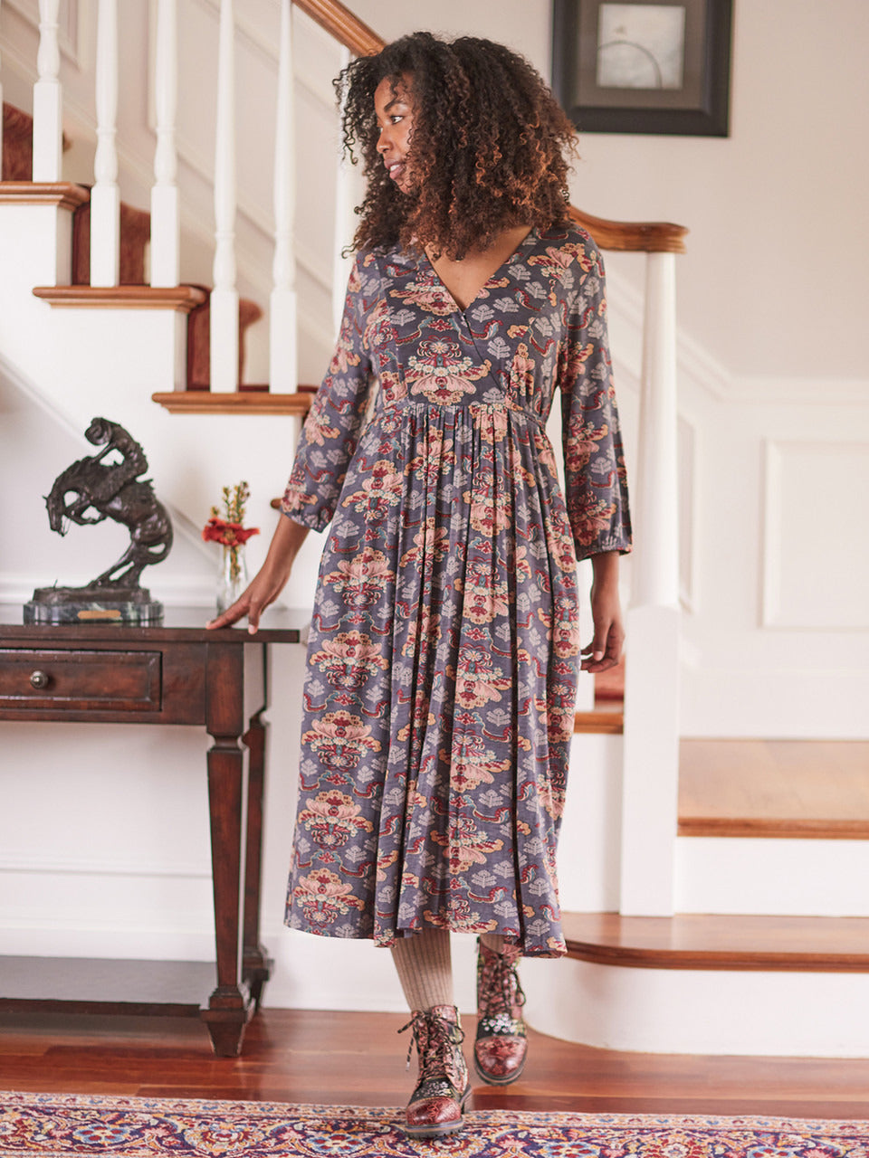 April Cornell Medici Jersey Dress