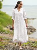 April Cornell Enchantment Dress - White