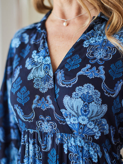 April Cornell Jacobean Dress