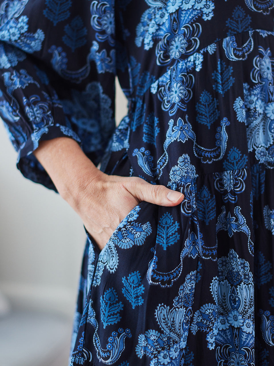 April Cornell Jacobean Dress