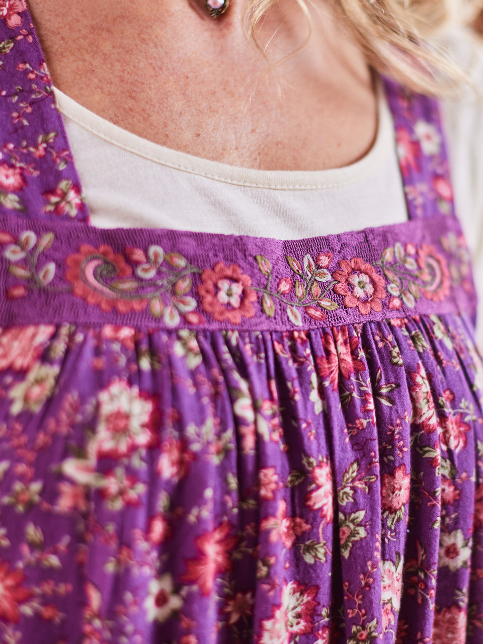 April Cornell Sarah Pinafore Dress