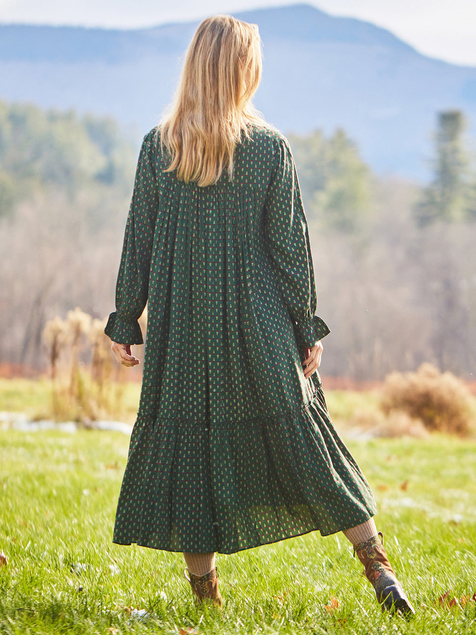 April Cornell Candlelight Smock Dress
