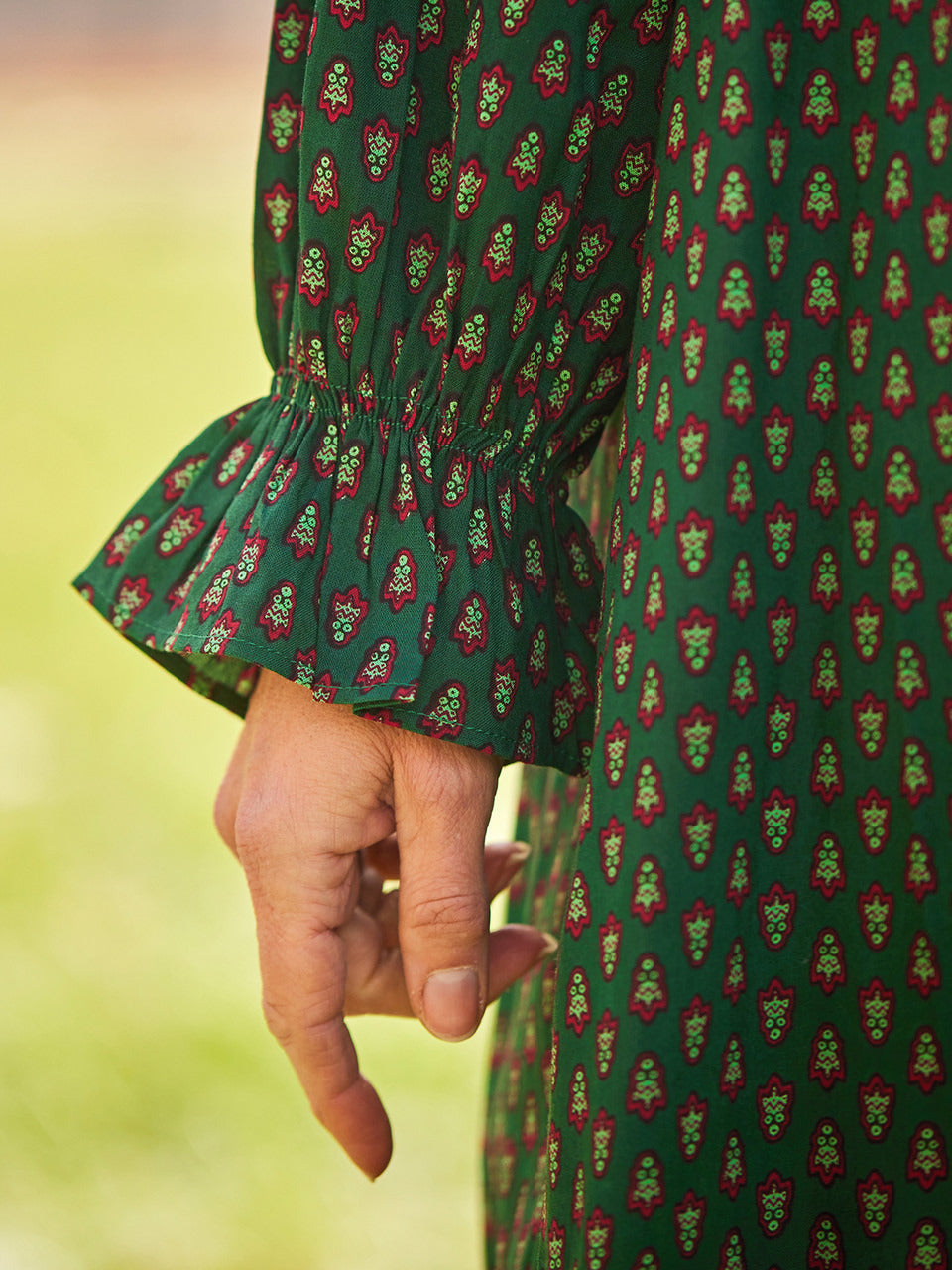 April Cornell Candlelight Smock Dress