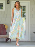 April Cornell Blanche Dress - Aqua