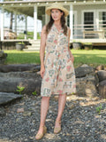 April Cornell Postcard Dress - Antique