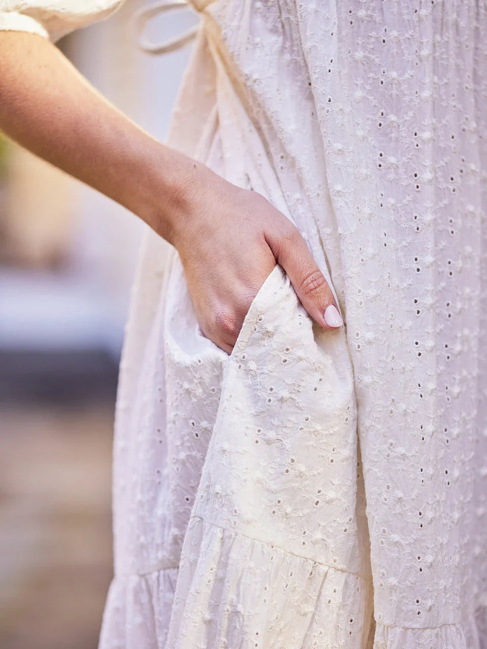 April Cornell Summertime Eyelet Dress