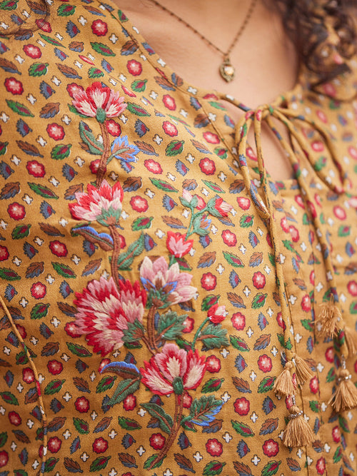 April Cornell Safflower Dress