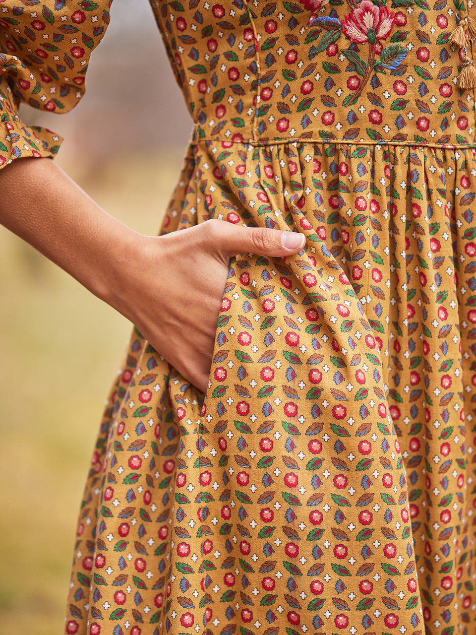 April Cornell Safflower Dress
