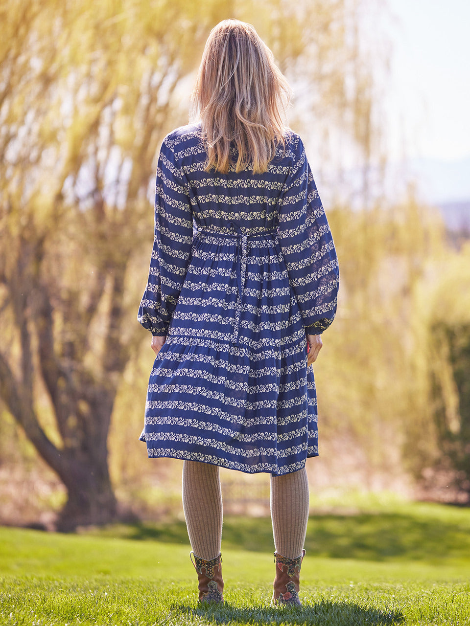 April Cornell Flowerpot Short Dress