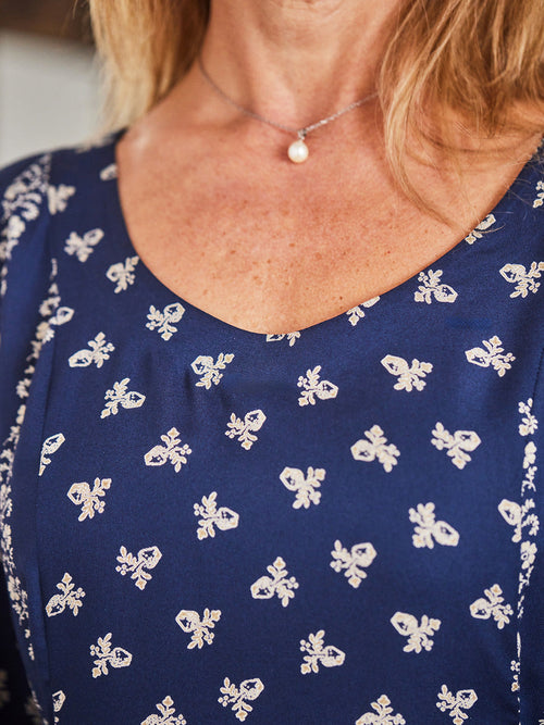 April Cornell Flowerpot Mori Dress