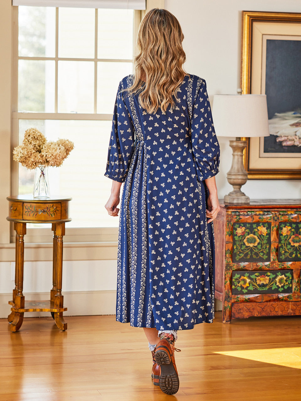 April Cornell Flowerpot Mori Dress