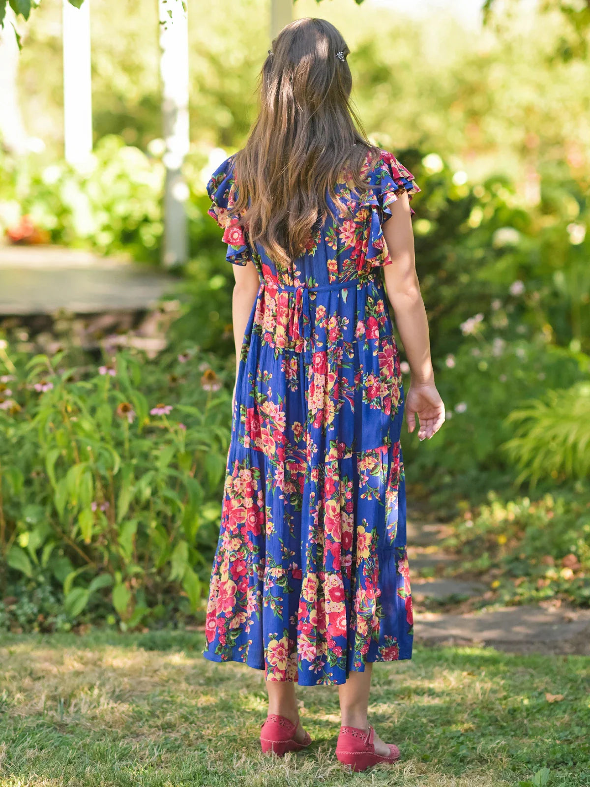 April Cornell Sikkim Dress - Blue