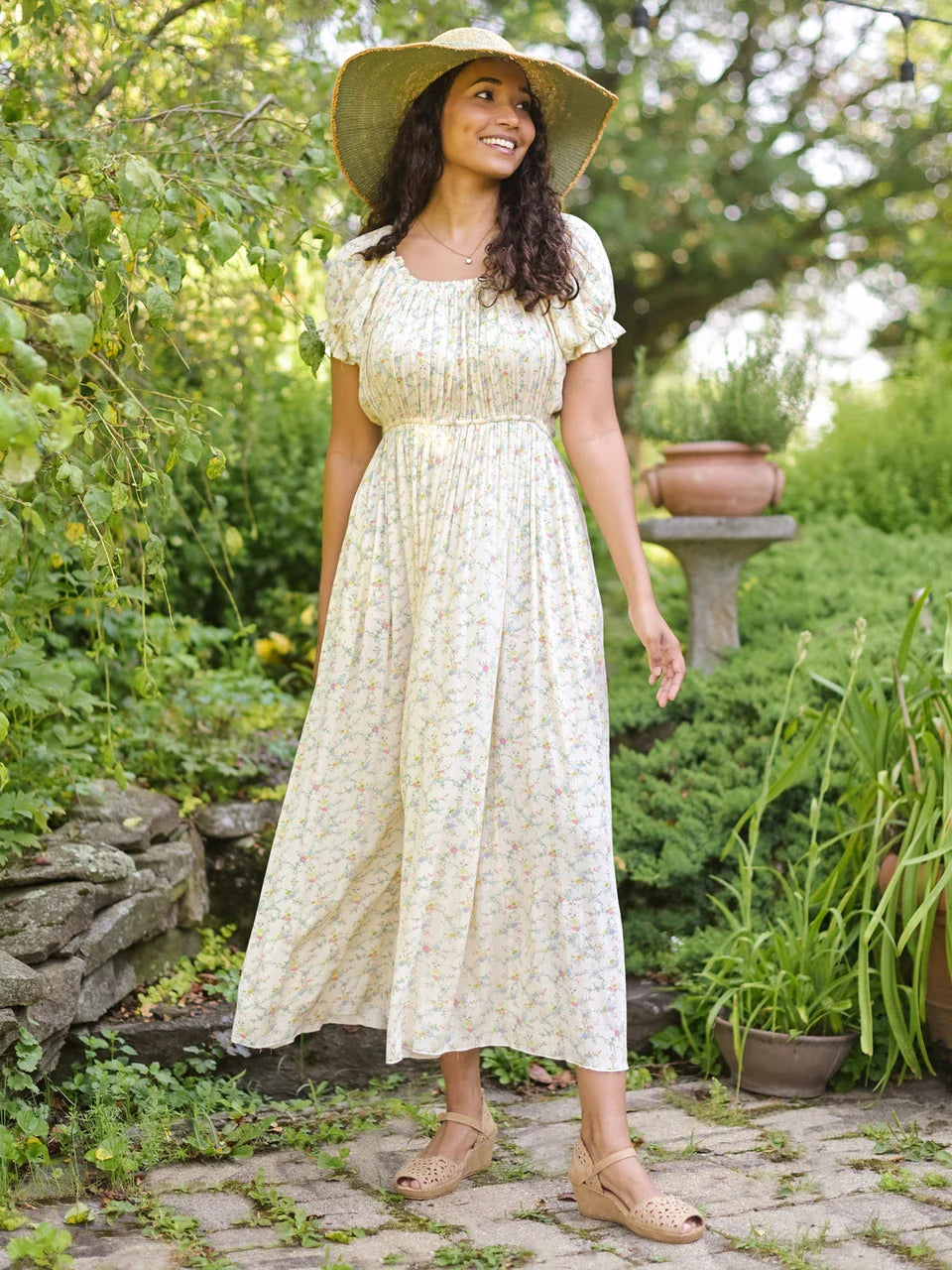 April Cornell Samantha Romance Dress - Cream