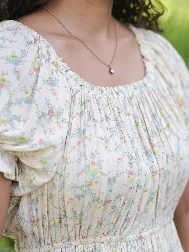 April Cornell Samantha Romance Dress - Cream