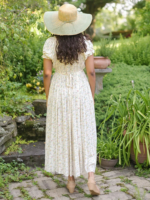 April Cornell Samantha Romance Dress - Cream