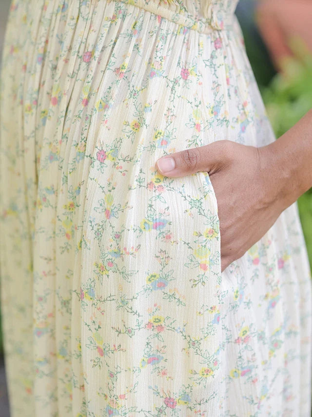 April Cornell Samantha Romance Dress - Cream