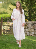 April Cornell Felicity Artisan Dress - Ecru Amethyst