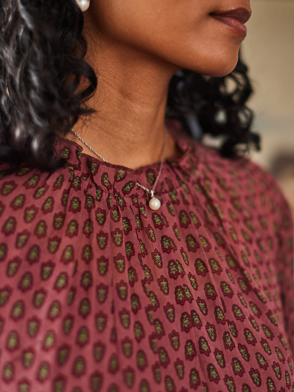 April Cornell Marseille Paisley Dress