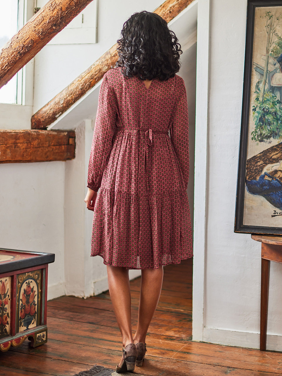 April Cornell Marseille Paisley Dress